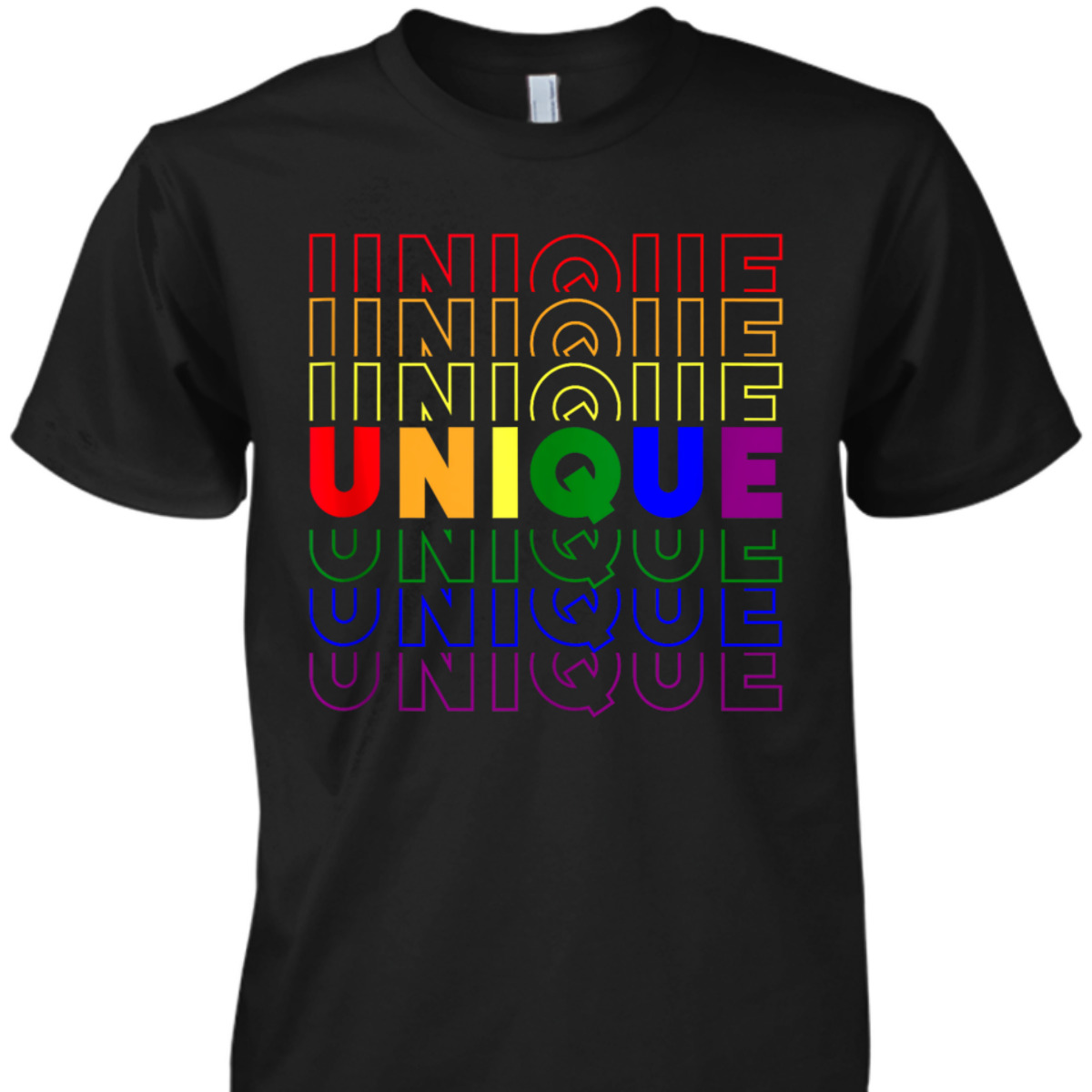 LGBT Gay Pride Love Is Unique Lesbian Bisexual Equality T-Shirt