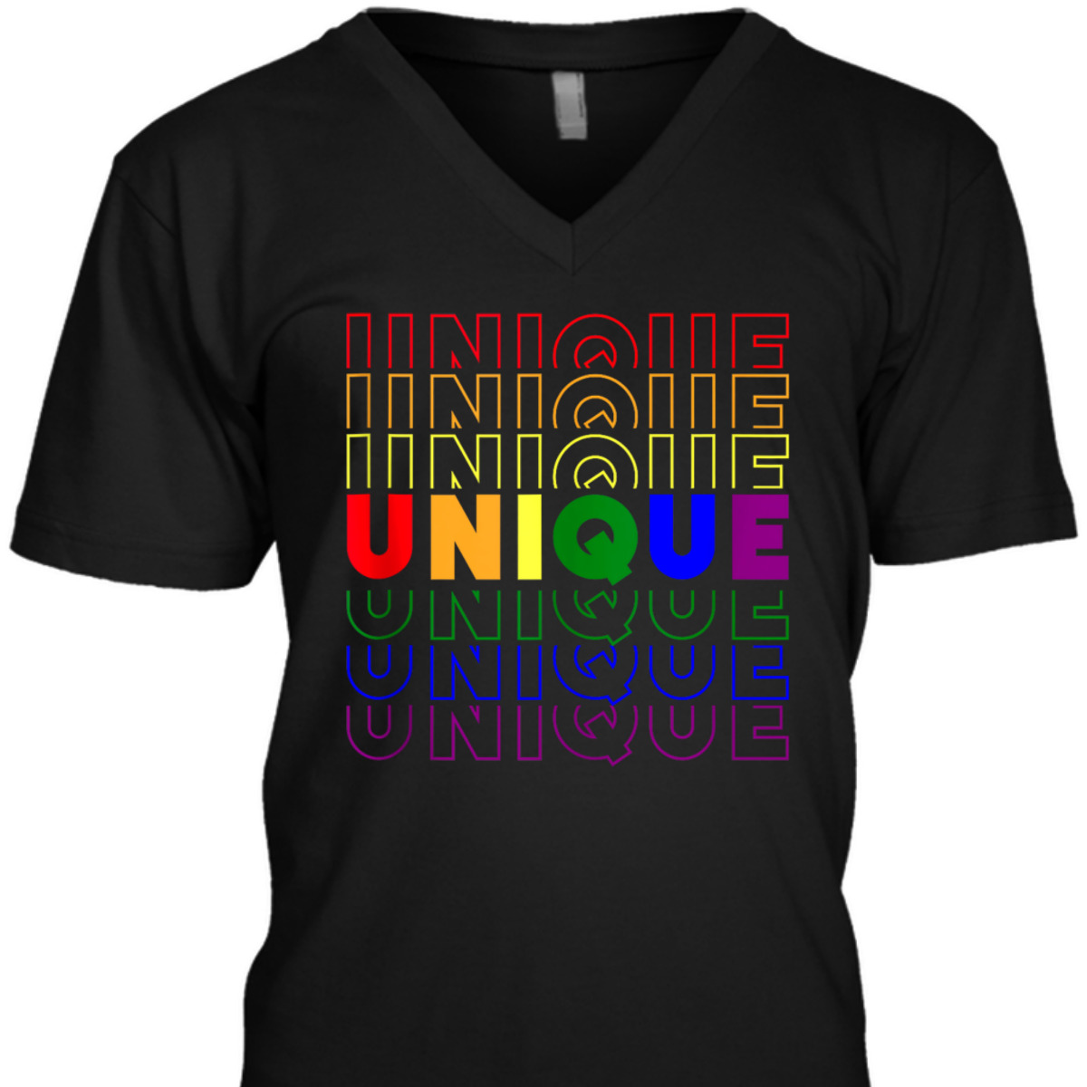 LGBT Gay Pride Love Is Unique Lesbian Bisexual Equality T-Shirt
