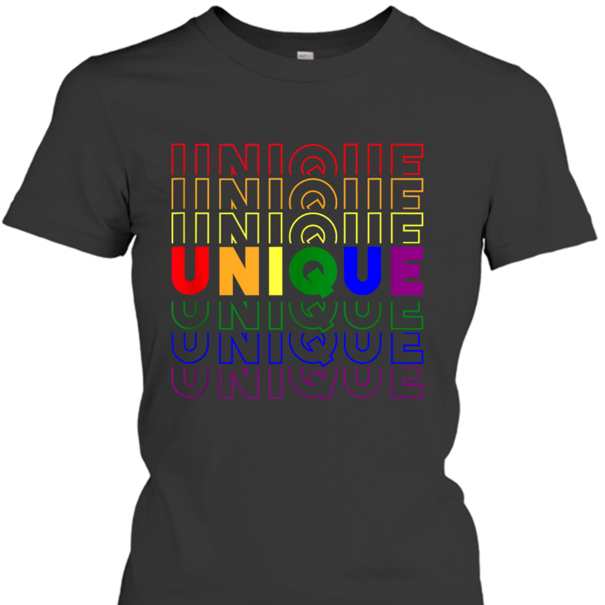 LGBT Gay Pride Love Is Unique Lesbian Bisexual Equality T-Shirt