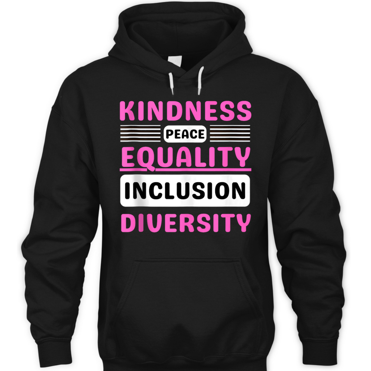 Kindness Peace Equality Inclusion Diversity Pride T-Shirt
