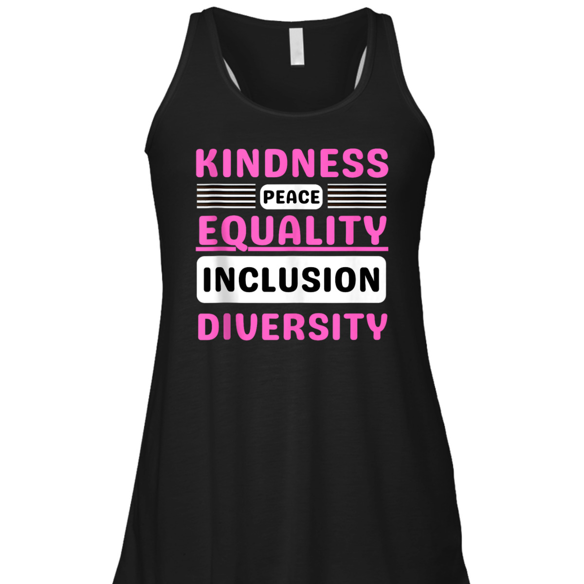 Kindness Peace Equality Inclusion Diversity Pride T-Shirt