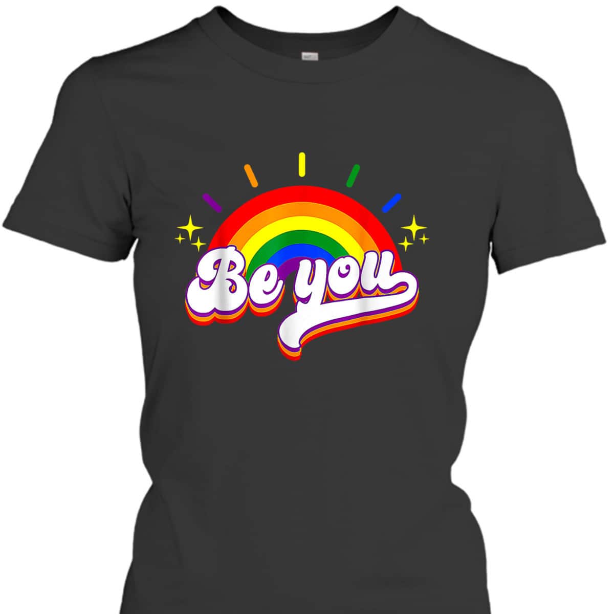 Gay Pride Rainbow Celebrate Diversity Equality LGBTQ T-Shirt