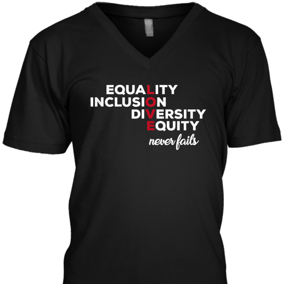 Equality Inclusion Diversity Equitty T-Shirt