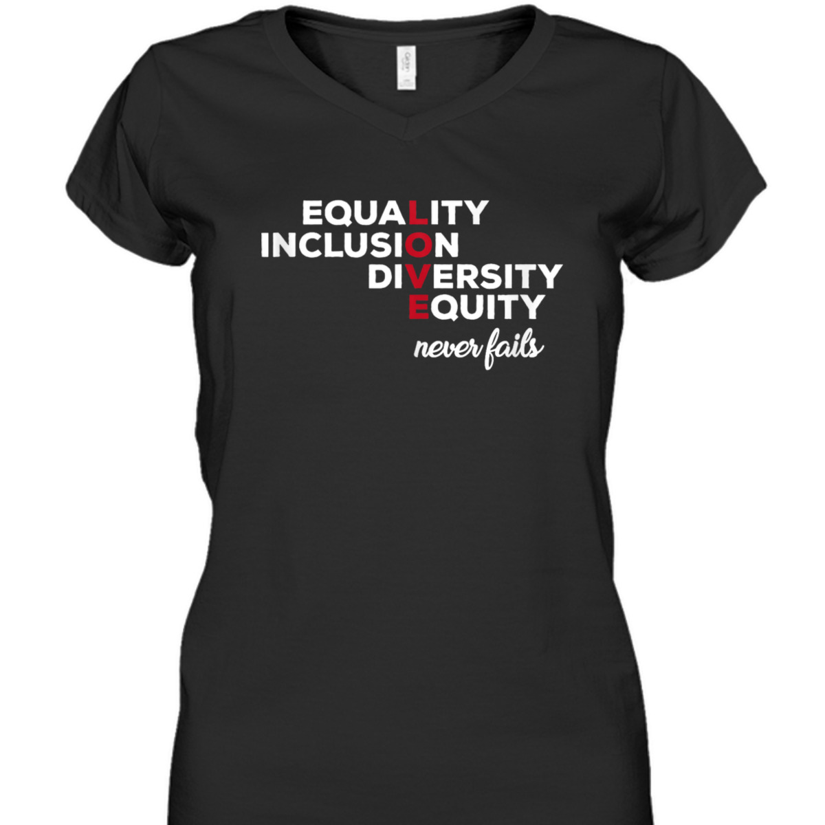 Equality Inclusion Diversity Equitty T-Shirt