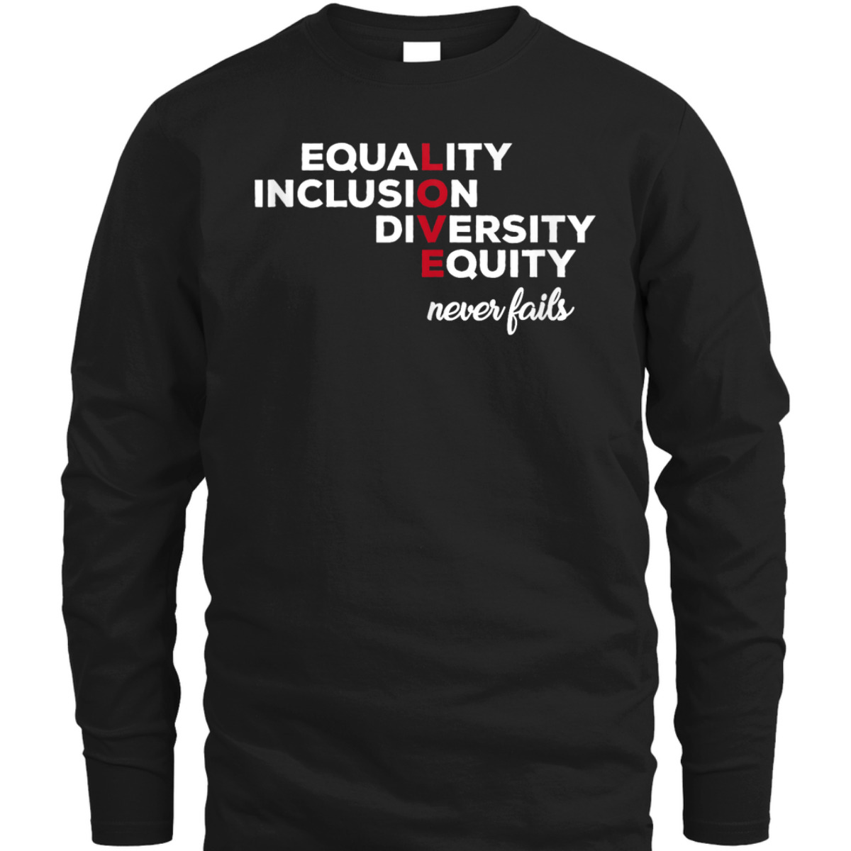 Equality Inclusion Diversity Equitty T-Shirt