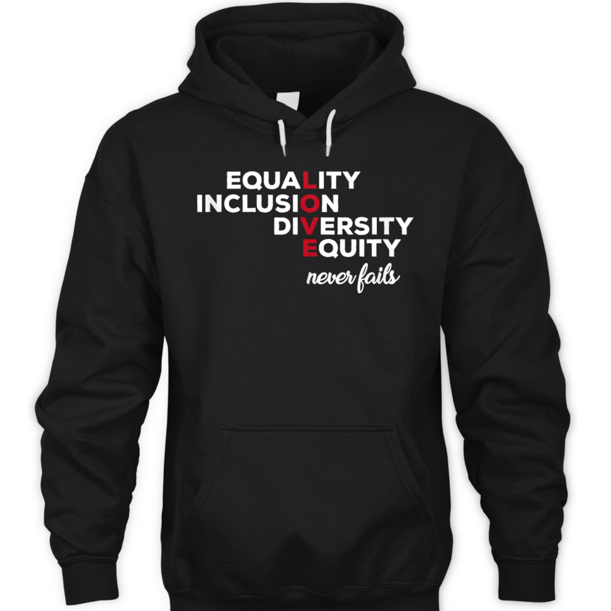 Equality Inclusion Diversity Equitty T-Shirt