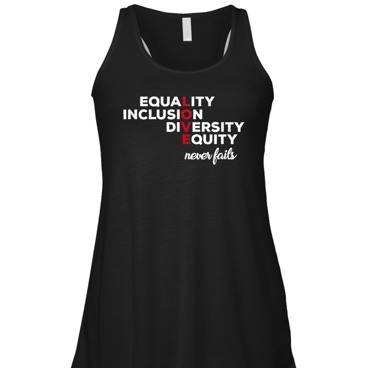 Equality Inclusion Diversity Equitty T-Shirt