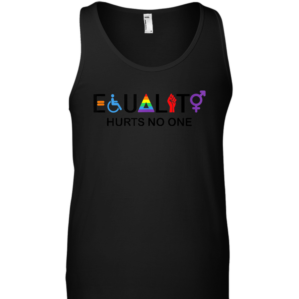 Equality Hurts No One LGBT Human Rights Gay Pride Month T-Shirt