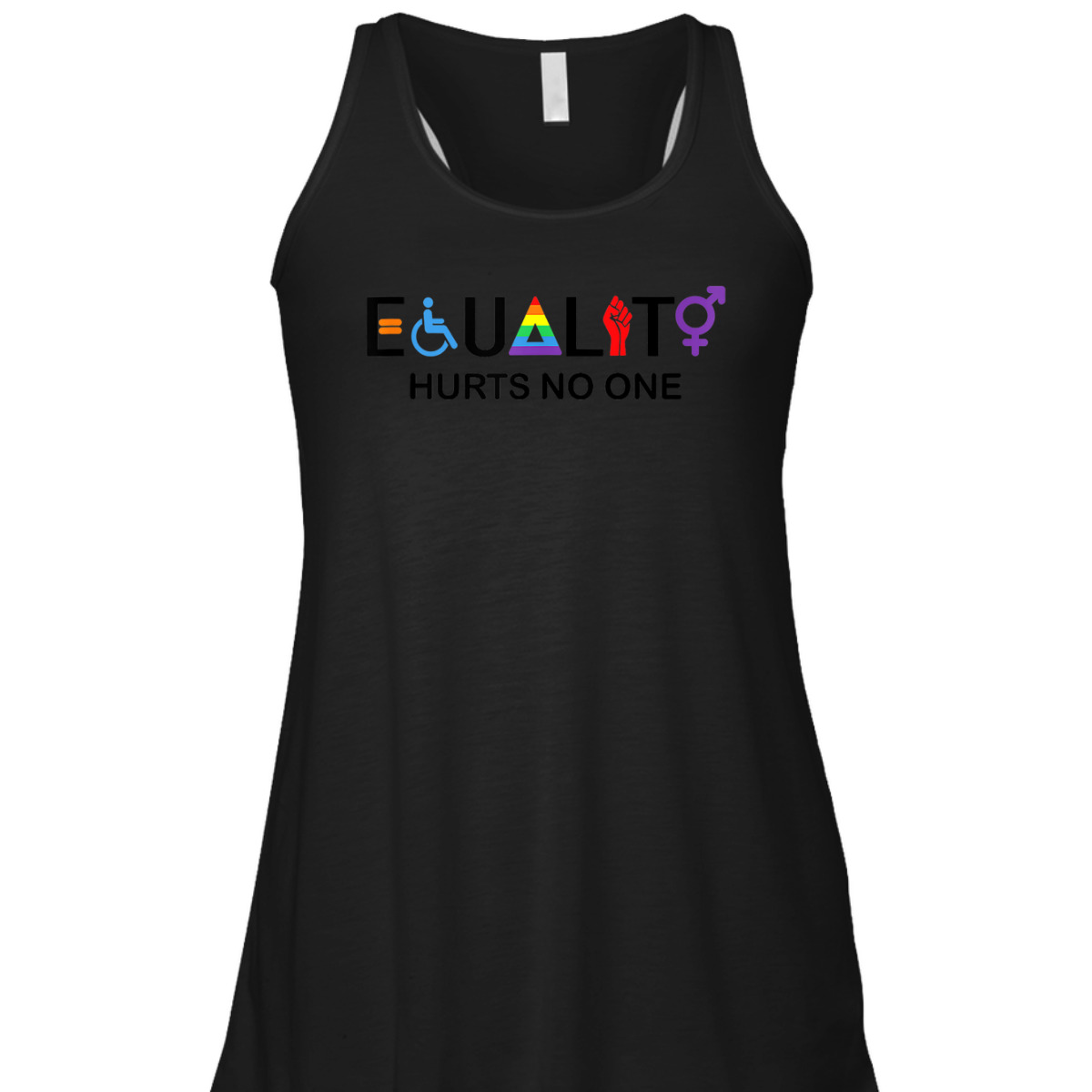 Equality Hurts No One LGBT Human Rights Gay Pride Month T-Shirt