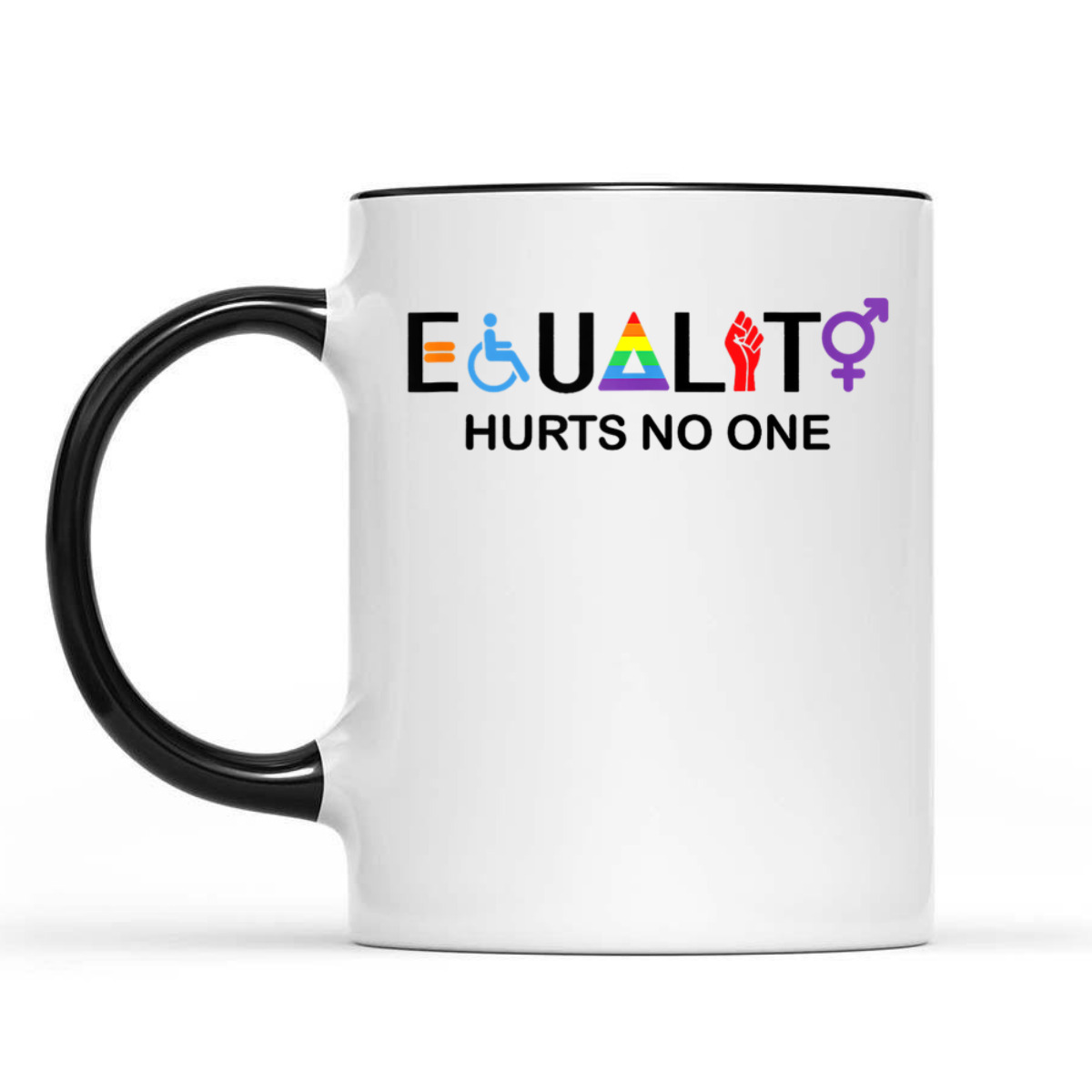 Equality Hurts No One LGBT Human Rights Gay Pride Month T-Shirt Equality Hurts No One LGBT Human Rights Gay Pride Month T-Shirt