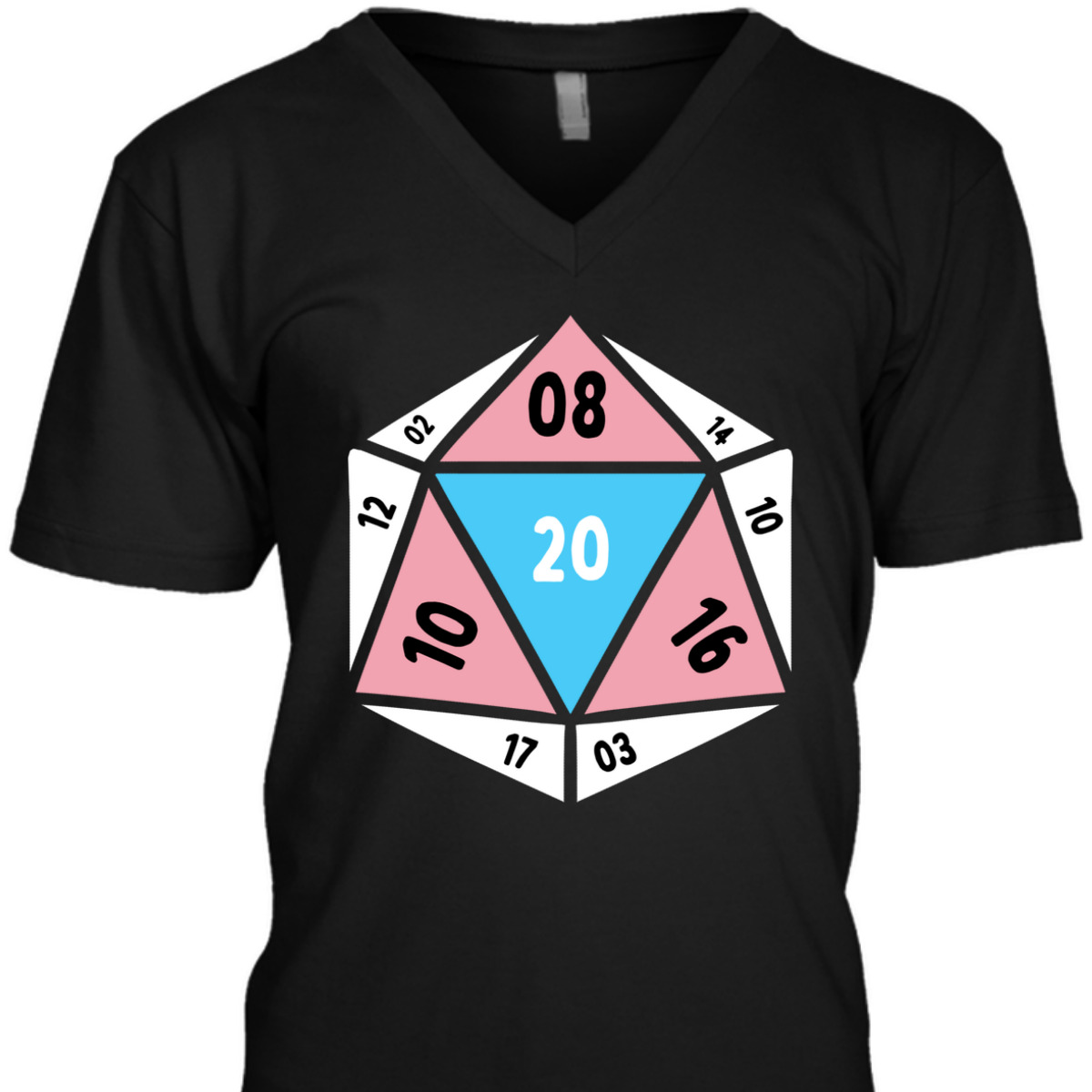 Transgender D20 Dice Trans Pride LGBT Gender Equality Gaymer T-Shirt Transgender D20 Dice Trans Pride LGBT Gender Equality Gaymer T-Shirt