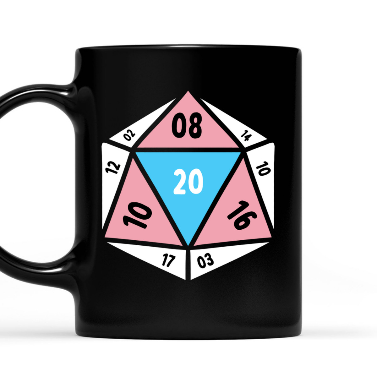 Transgender D20 Dice Trans Pride LGBT Gender Equality Gaymer T-Shirt Transgender D20 Dice Trans Pride LGBT Gender Equality Gaymer T-Shirt