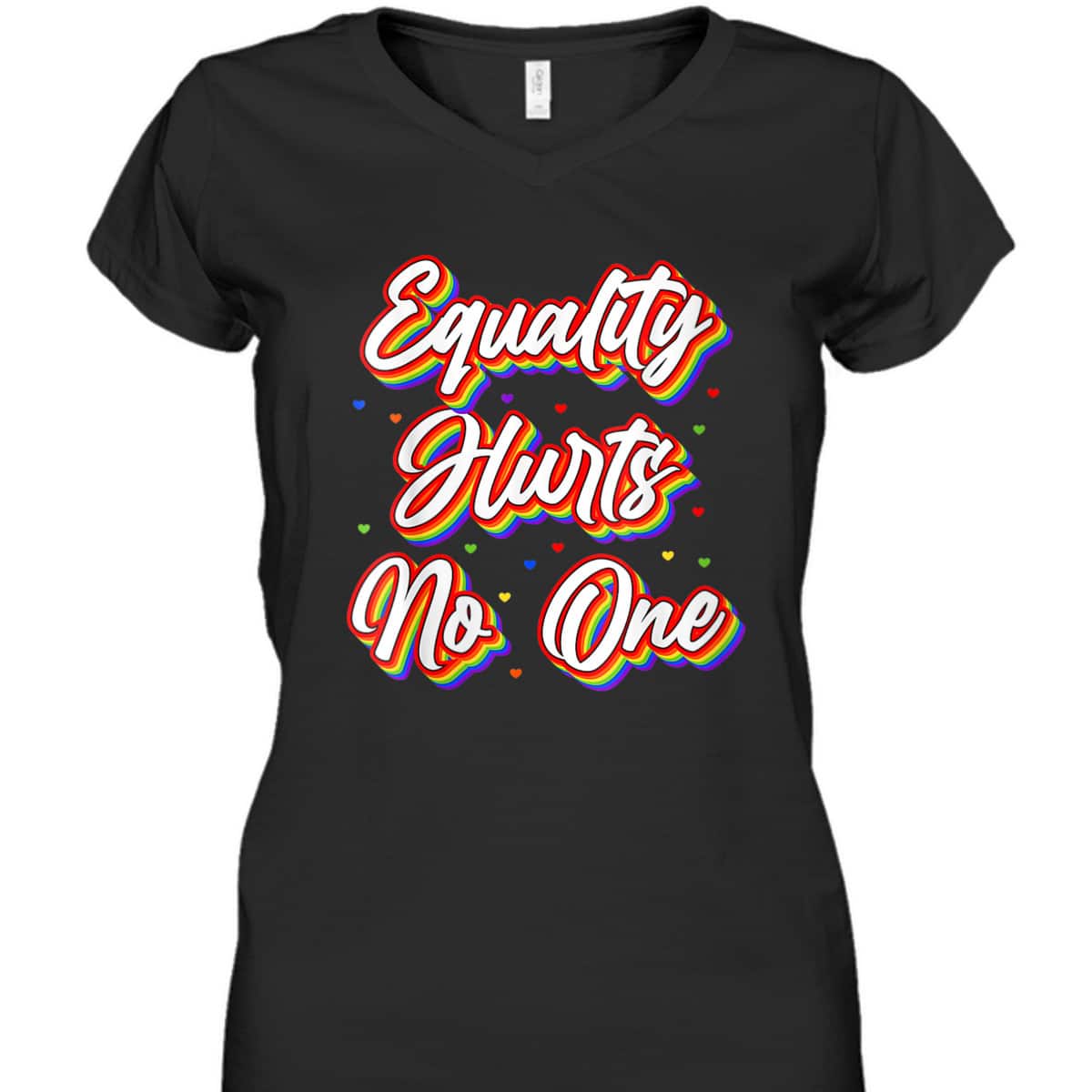 Womens Equality Hurts No One Equal Rights T-Shirt Womens Equality Hurts No One Equal Rights T-Shirt