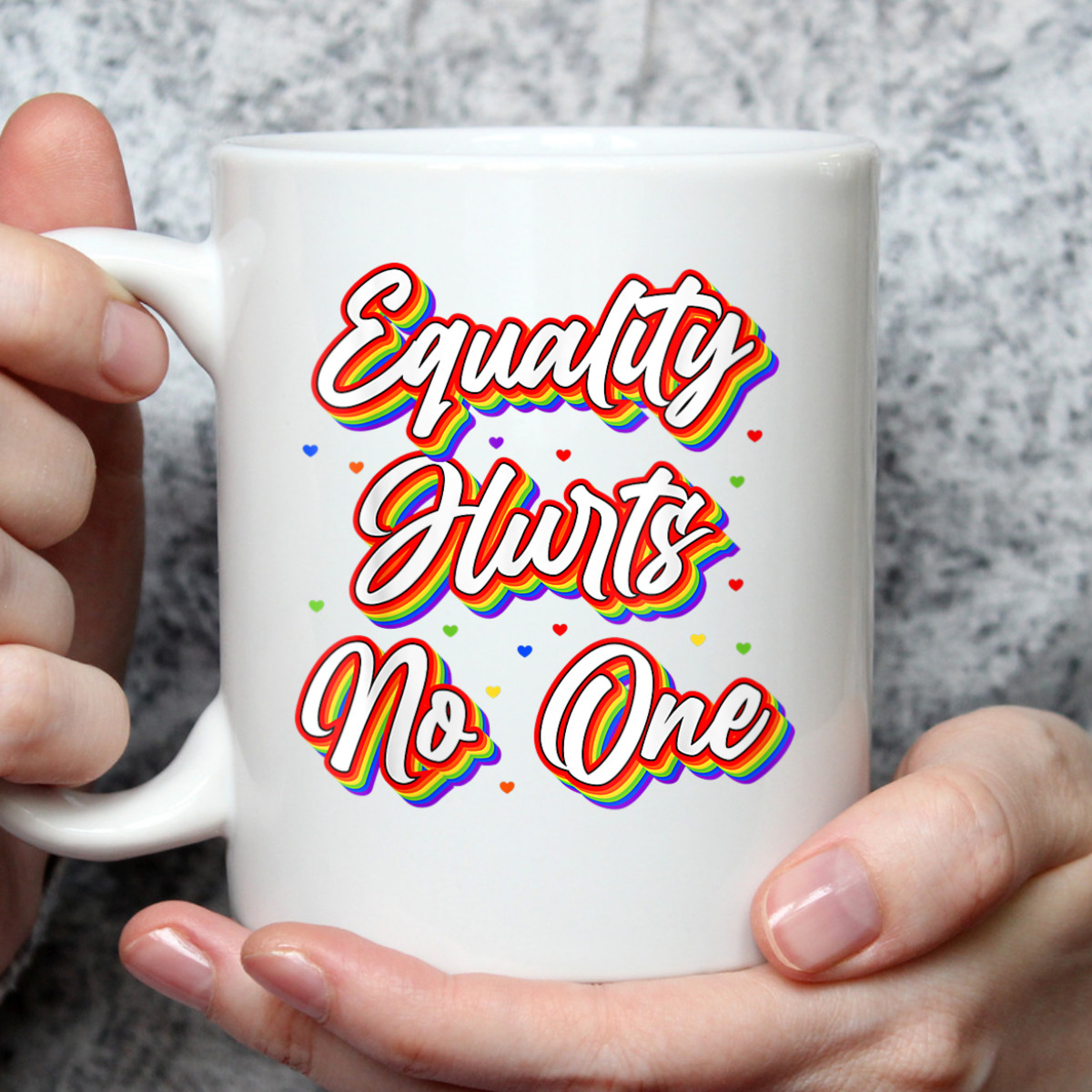 Womens Equality Hurts No One Equal Rights T-Shirt Womens Equality Hurts No One Equal Rights T-Shirt