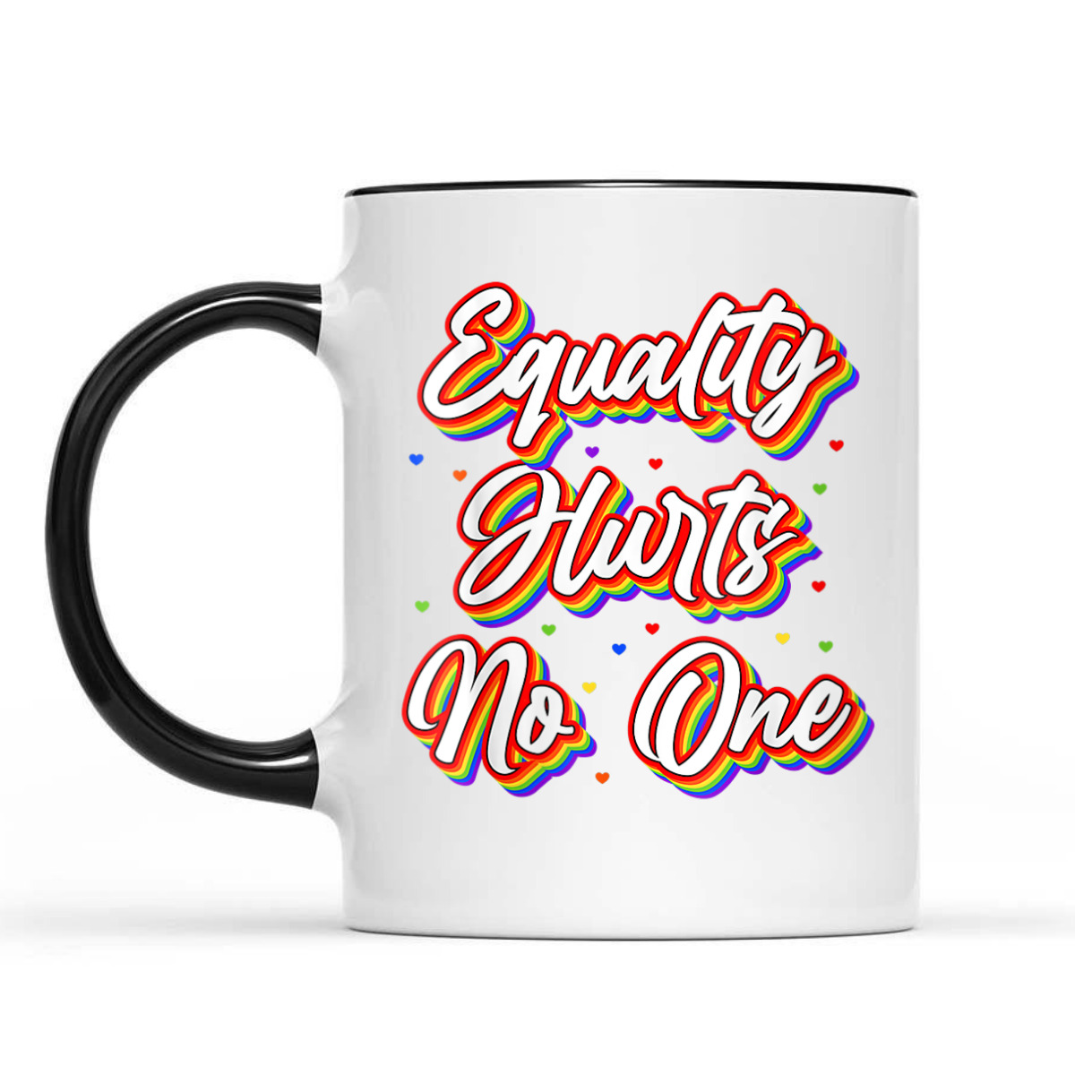 Womens Equality Hurts No One Equal Rights T-Shirt Womens Equality Hurts No One Equal Rights T-Shirt