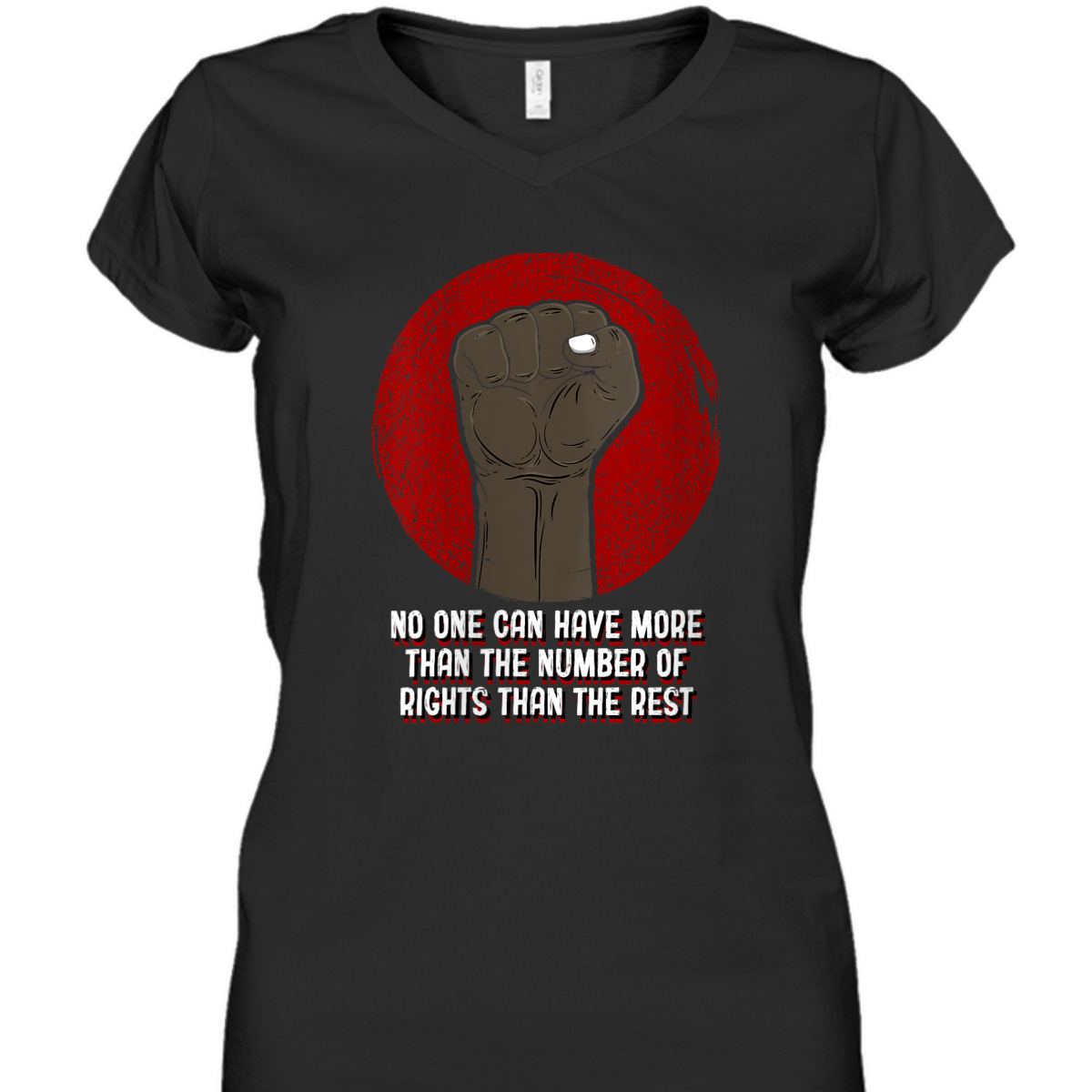 Womens No One Can Have More Social Justice Human Rights Equality T-Shirt