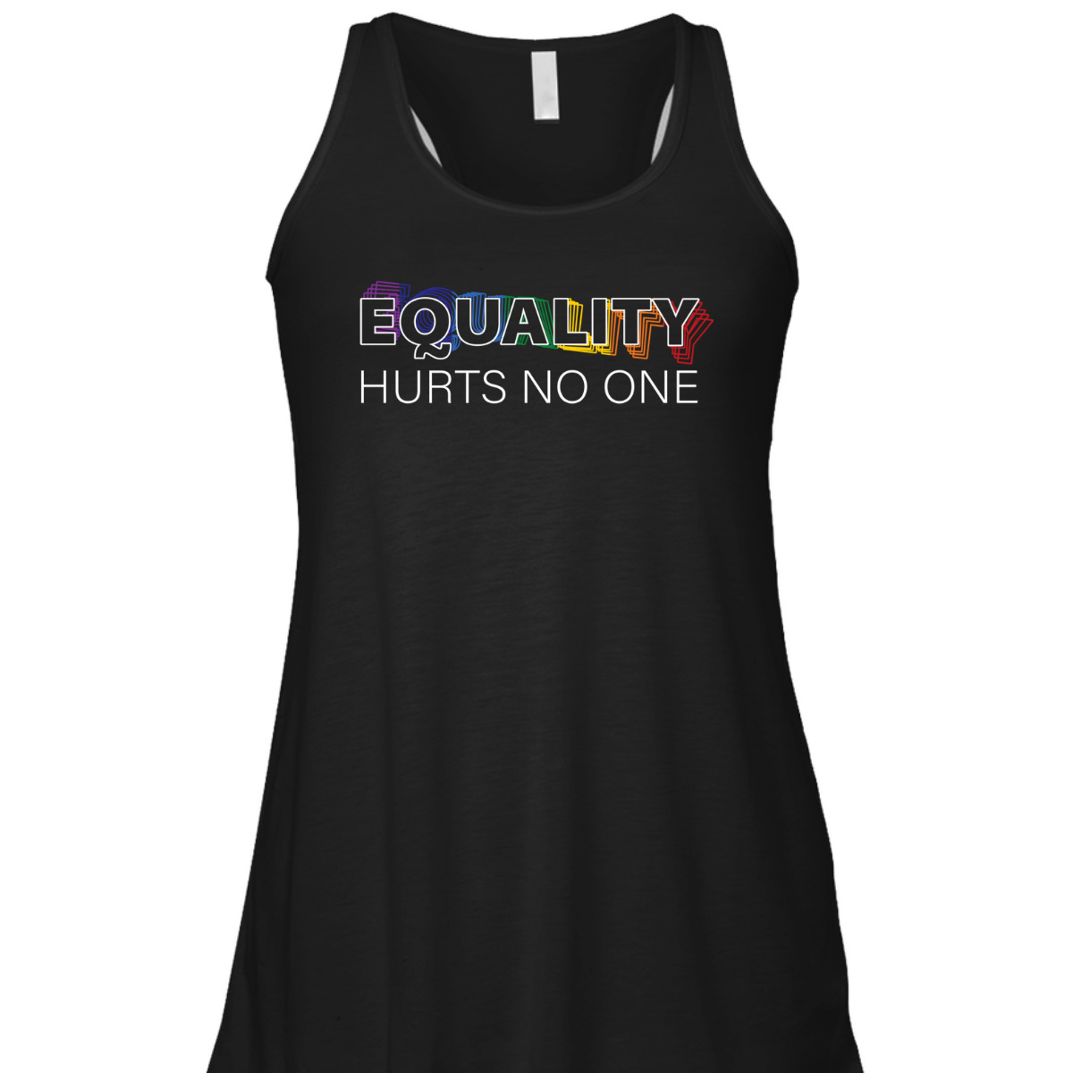 Equality Hurts No One LGBTQ LGBT Gay Pride Human Rights T-Shirt