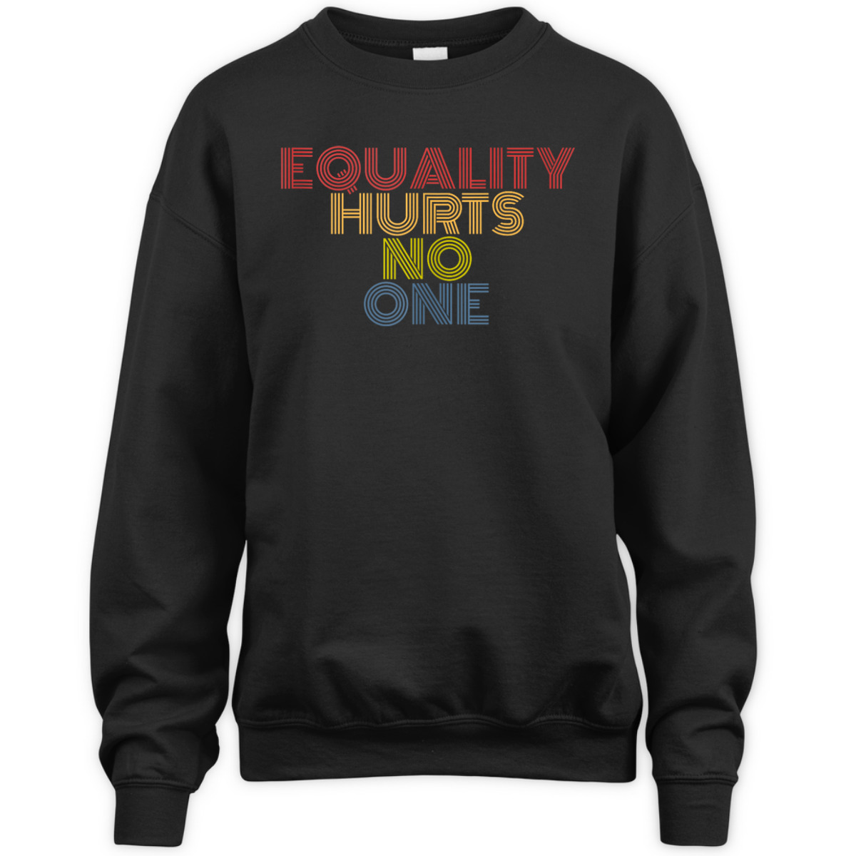 Equality Hurts No One Retro 70s Vintage T-Shirt