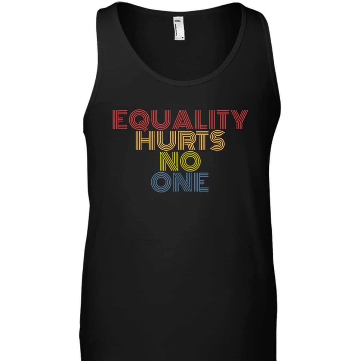 Equality Hurts No One Retro 70s Vintage T-Shirt