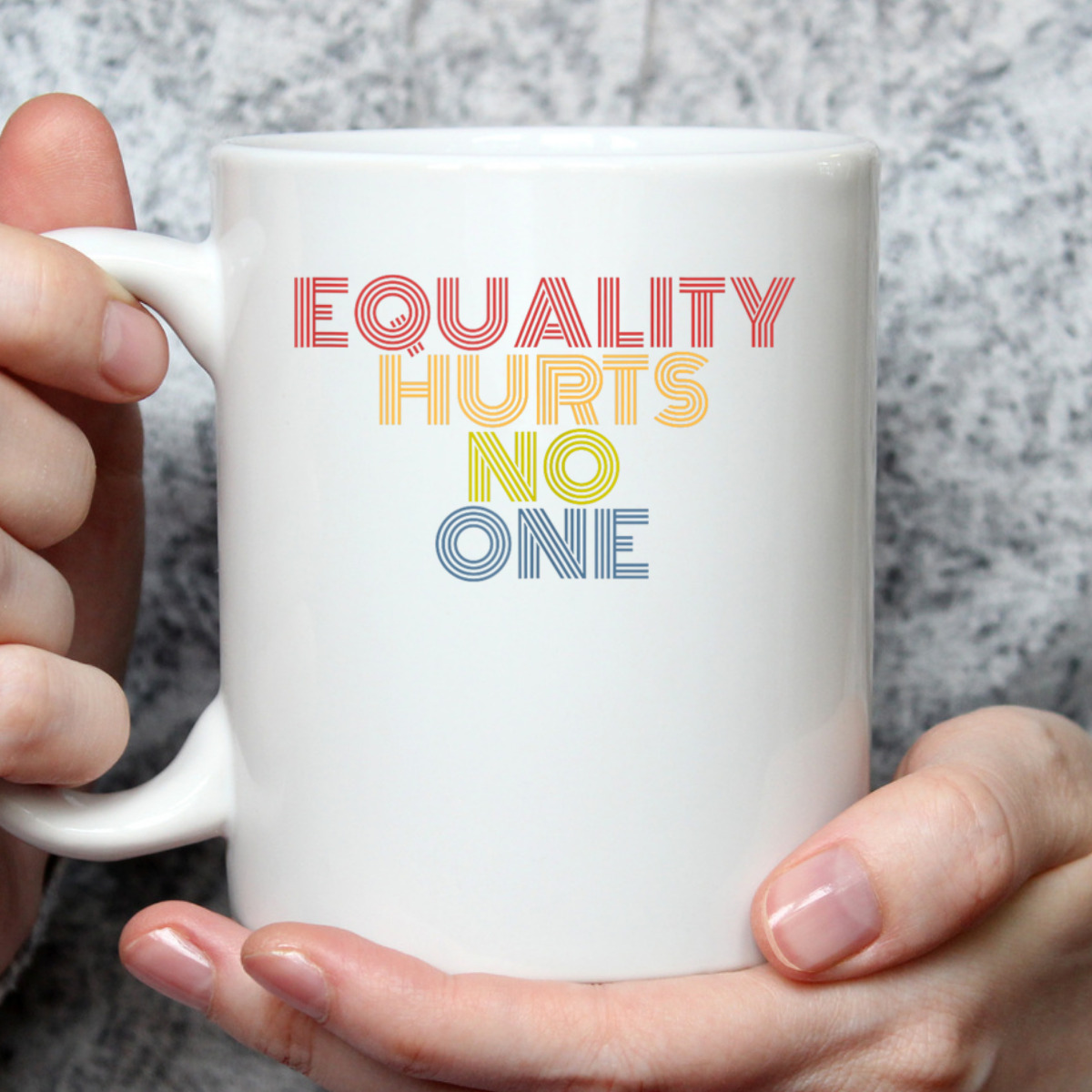 Equality Hurts No One Retro 70s Vintage T-Shirt