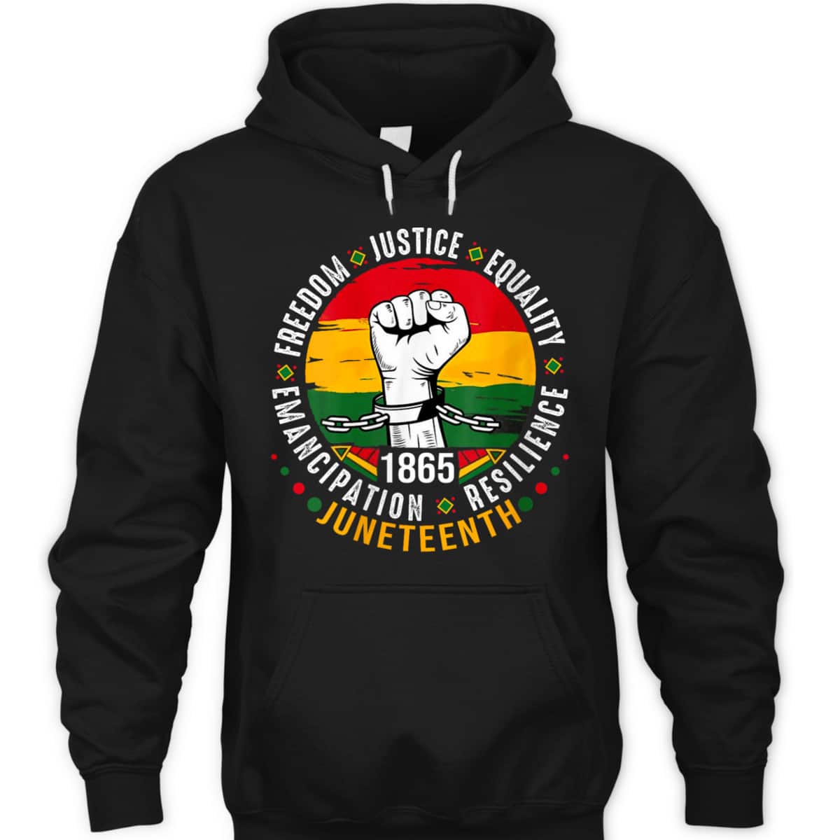 Womens Juneteenth 1865 Freedom Justice Equality Emancipation T-Shirt
