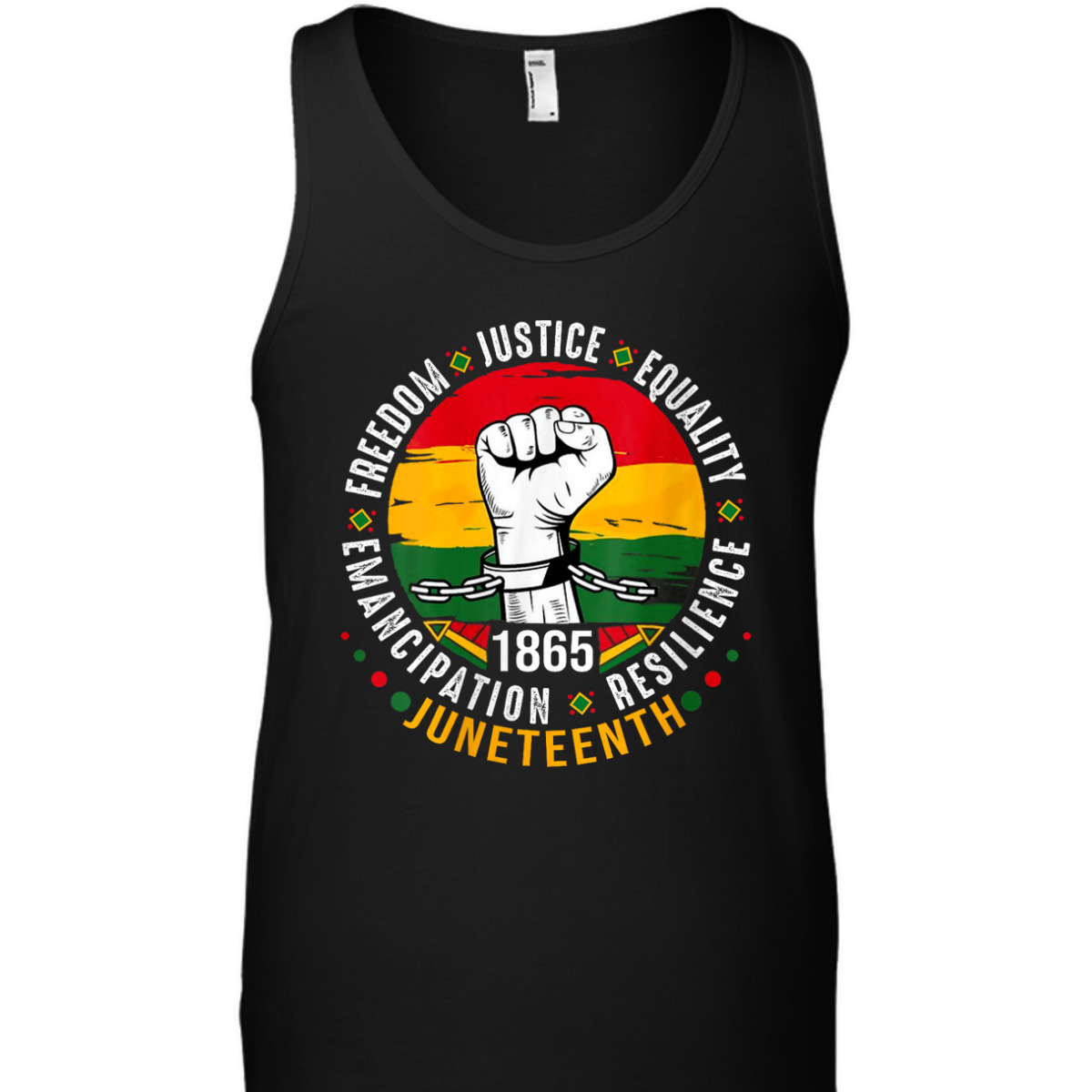 Womens Juneteenth 1865 Freedom Justice Equality Emancipation T-Shirt