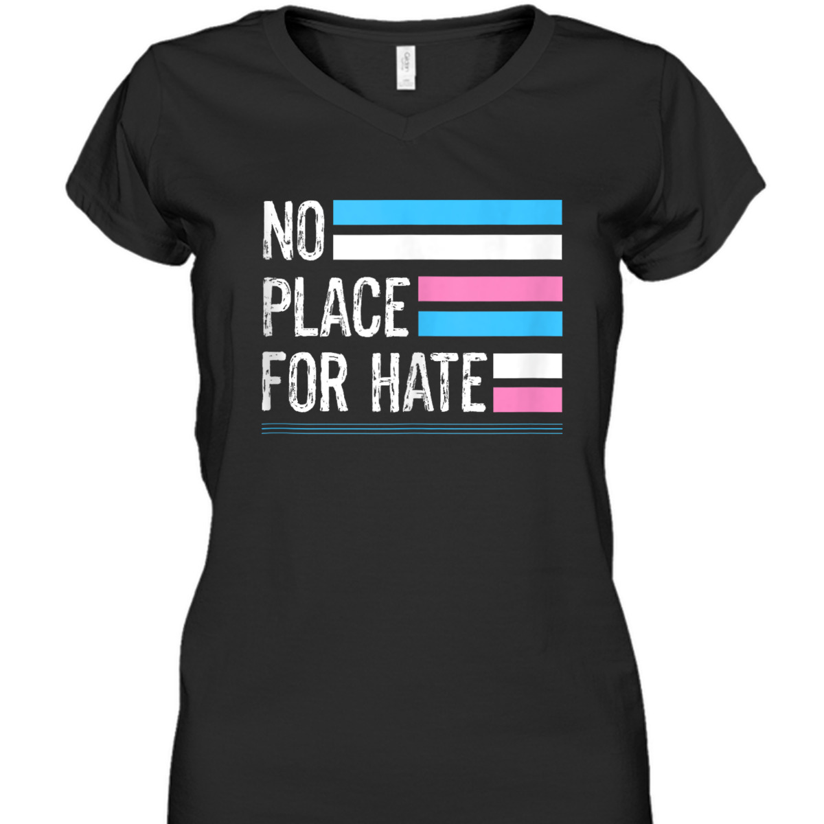 No Place For Hate LGBTQ Transgender Pride Equality Support T-Shirt No Place For Hate LGBTQ Transgender Pride Equality Support T-Shirt