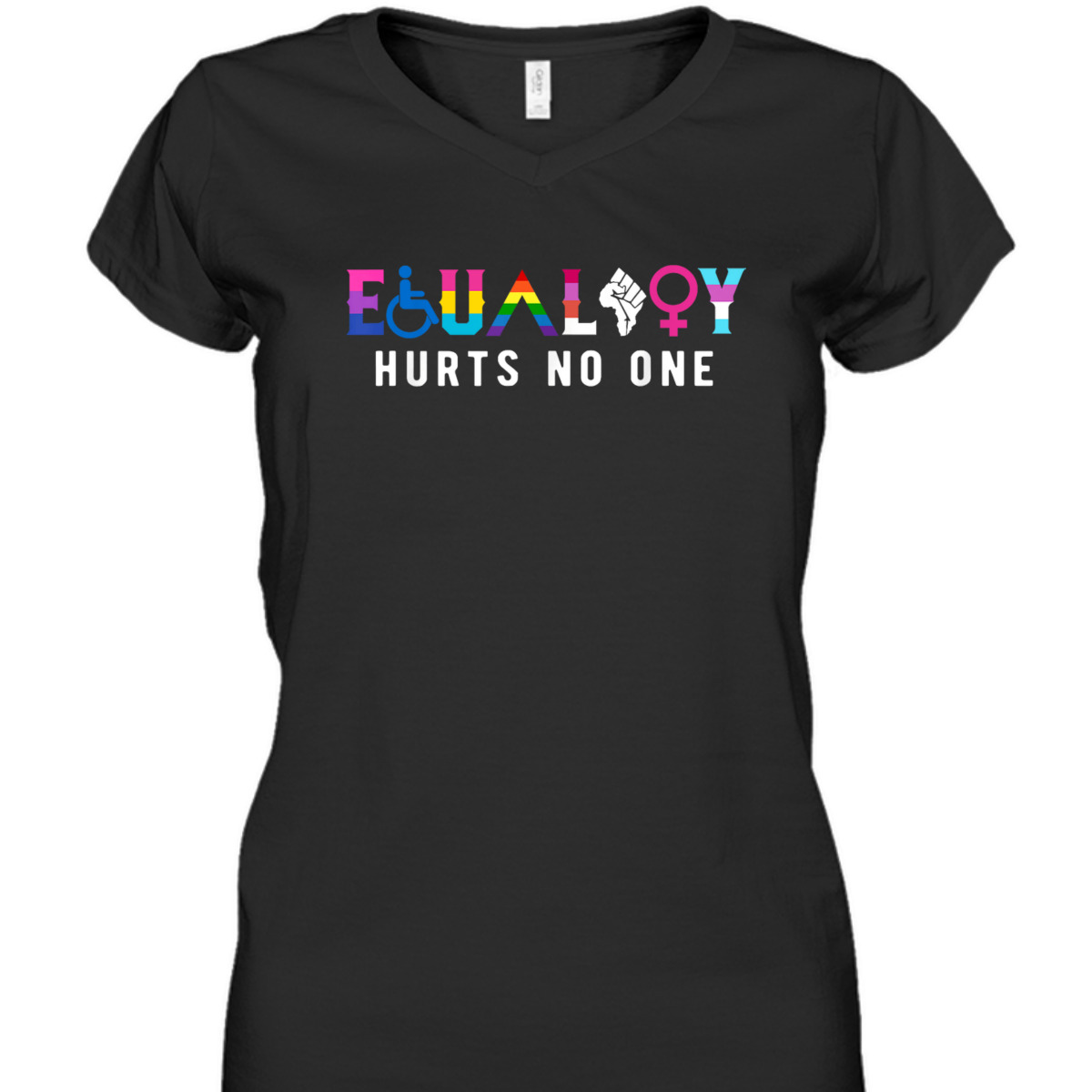 Equality Hurts No Ones LGBT Equality Gay Pride Humans Rights T-Shirt