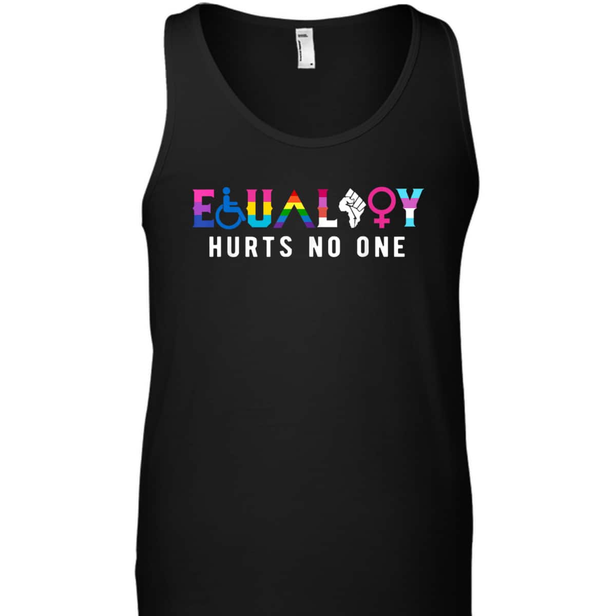 Equality Hurts No Ones LGBT Equality Gay Pride Humans Rights T-Shirt