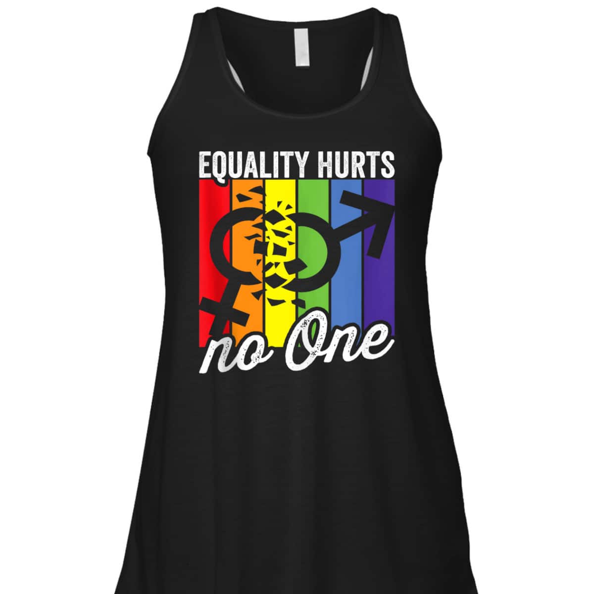 Equality Hurts No One Bi Trans Gay Pride Rights T-Shirt