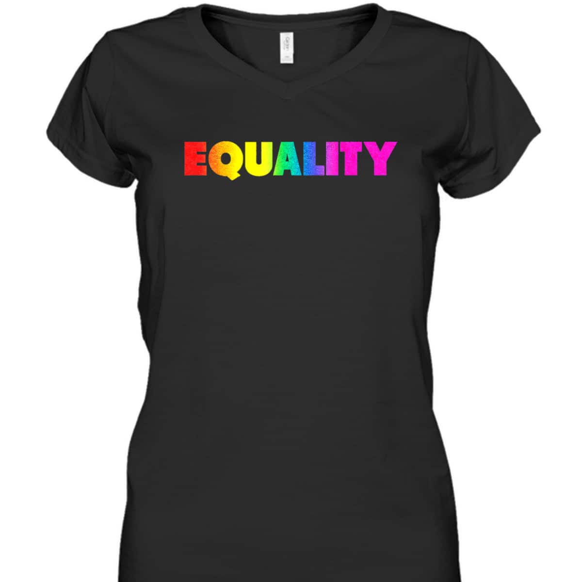 Equality Rainbow LBGTQ Ally Gay Lesbian Pride LGBT T-Shirt