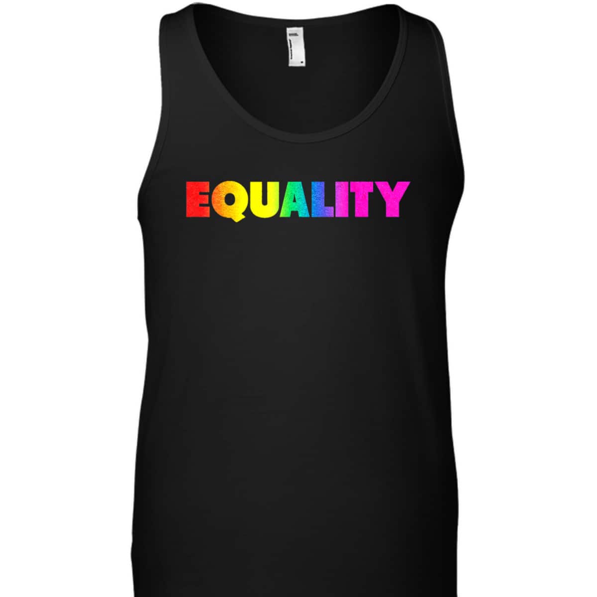 Equality Rainbow LBGTQ Ally Gay Lesbian Pride LGBT T-Shirt