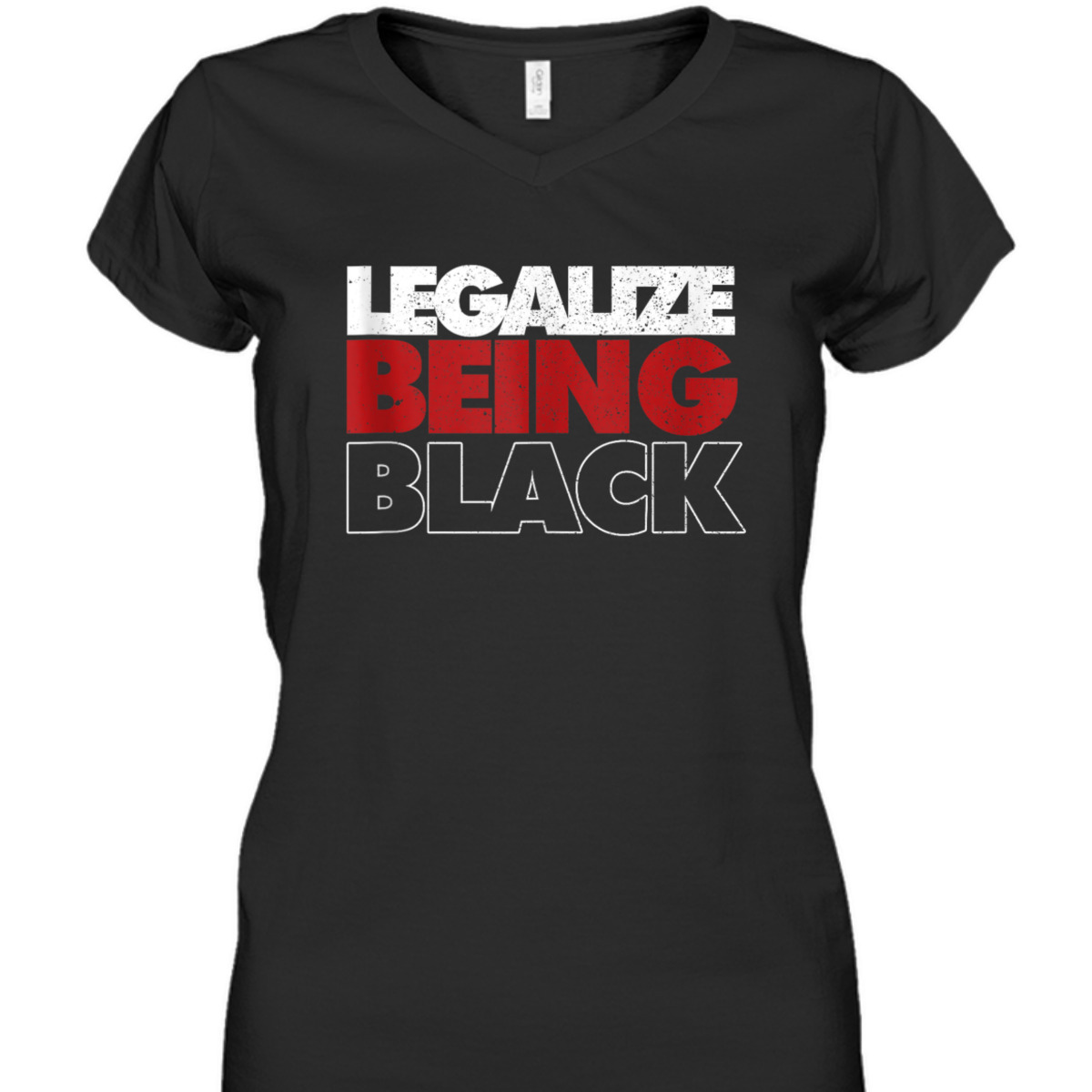 Legalize Being Black Human Rights Equality T-Shirt