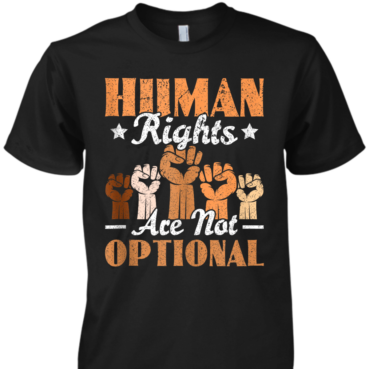 Human Rights Are Not Optional Equality Human Rights Day T-Shirt