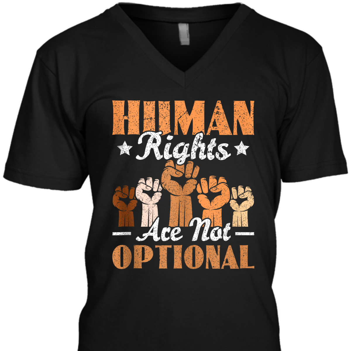 Human Rights Are Not Optional Equality Human Rights Day T-Shirt