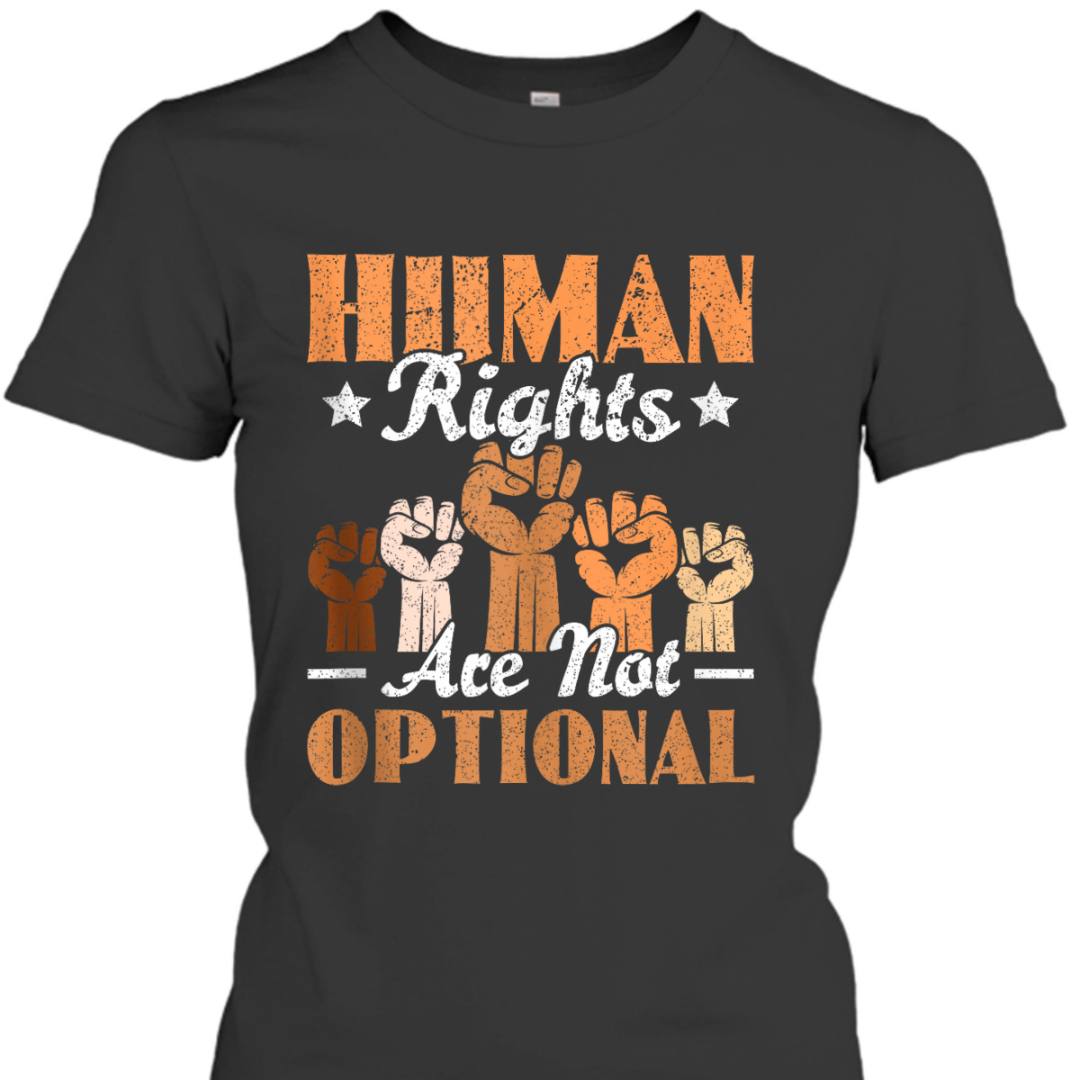 Human Rights Are Not Optional Equality Human Rights Day T-Shirt