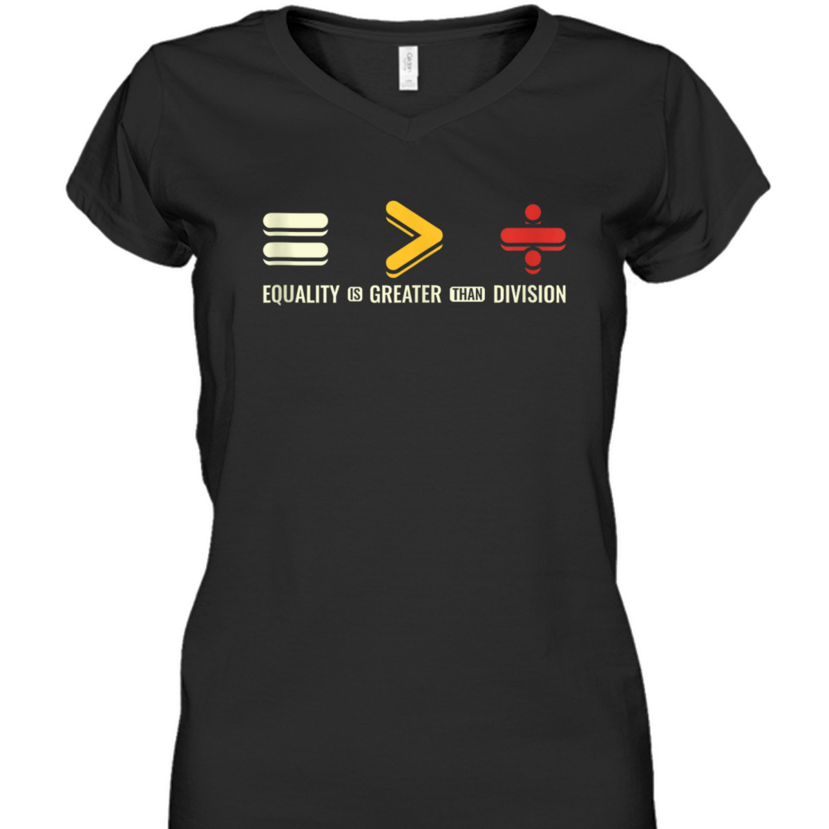 Equality Is Greater Than Division Human Rights Day T-Shirt