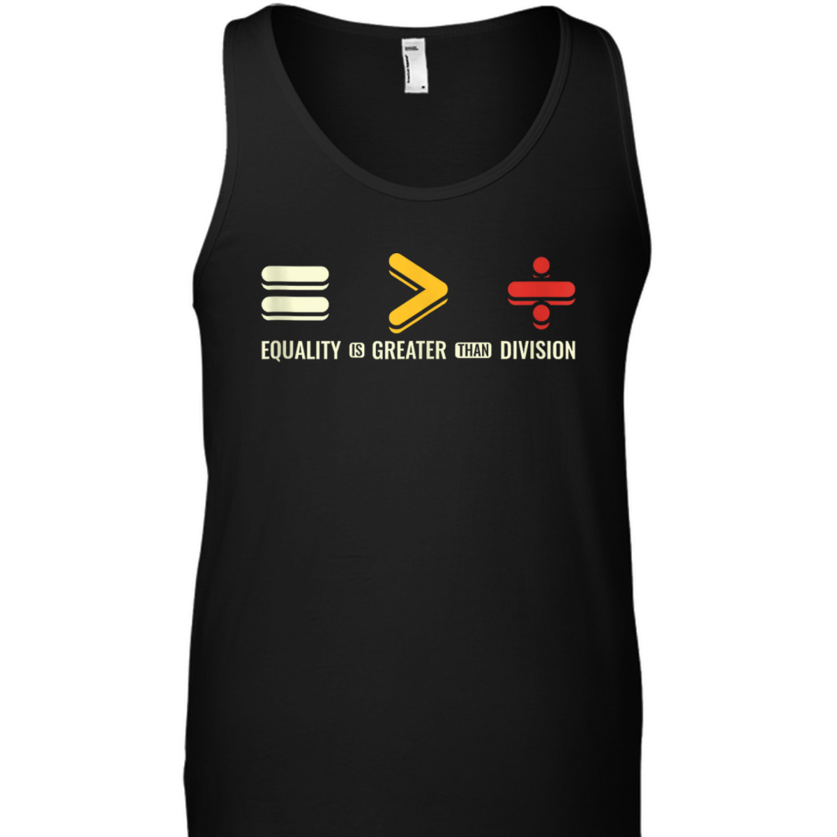 Equality Is Greater Than Division Human Rights Day T-Shirt