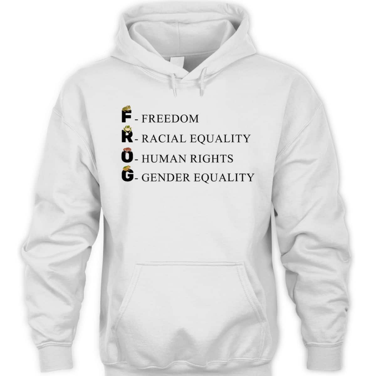 Womens Gender Equality Freedom Tadpole Toad Frog T-Shirt