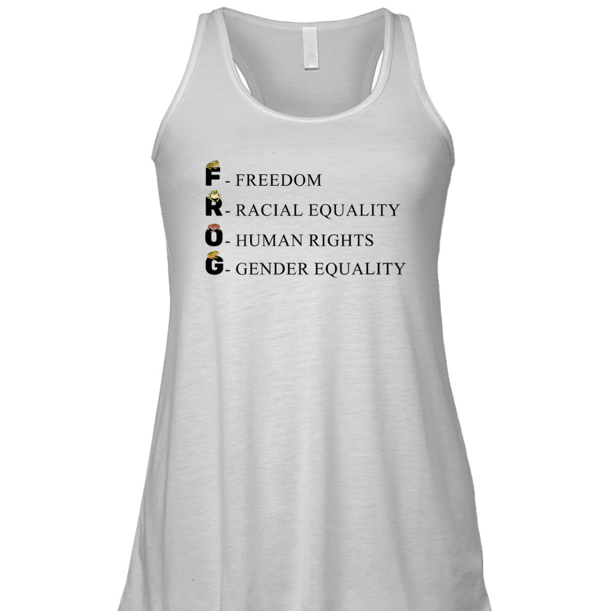 Womens Gender Equality Freedom Tadpole Toad Frog T-Shirt