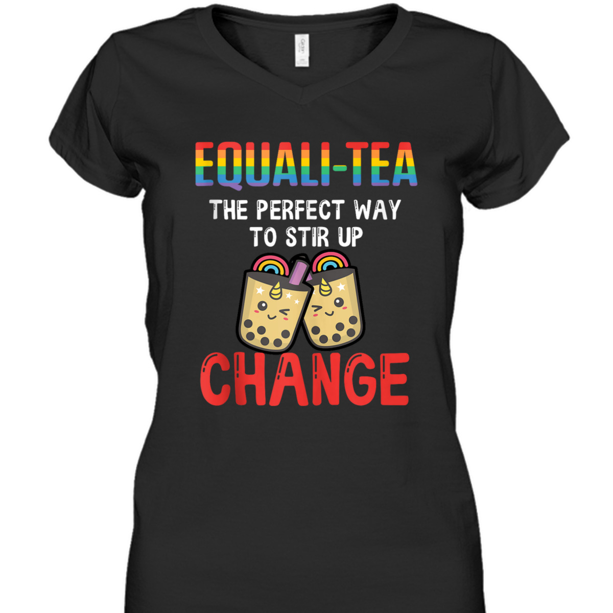 Equali-Tea The Perfect Way To Stir Up Change T-Shirt