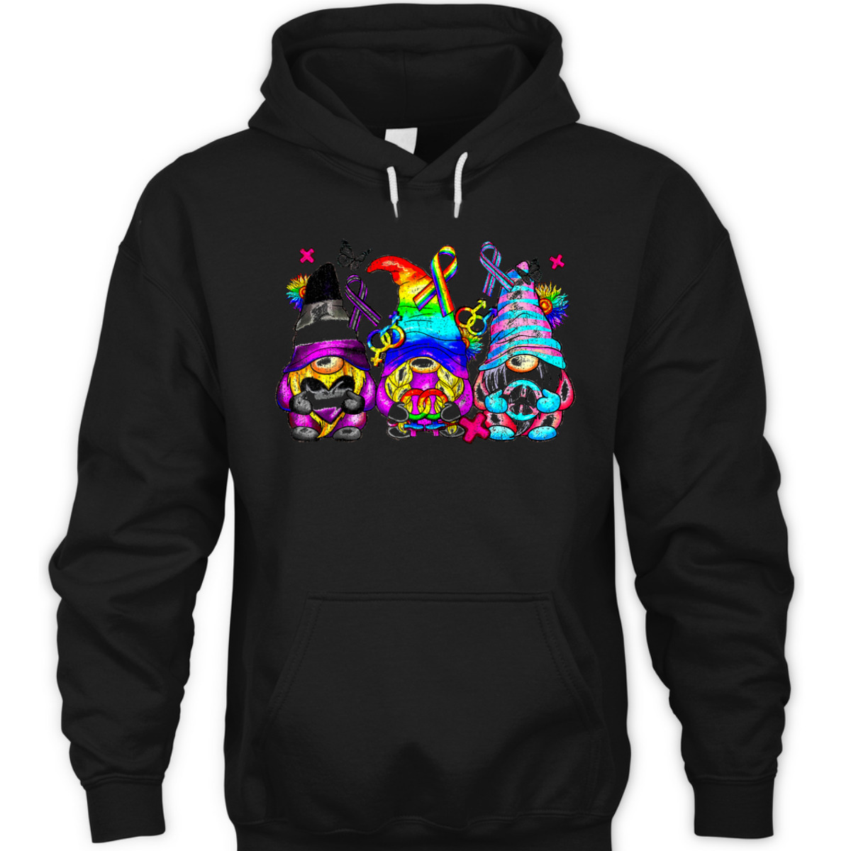 Rainbow Gnomes LGBT Pride Gay Rainbow Pride Gnomes Equality T-Shirt