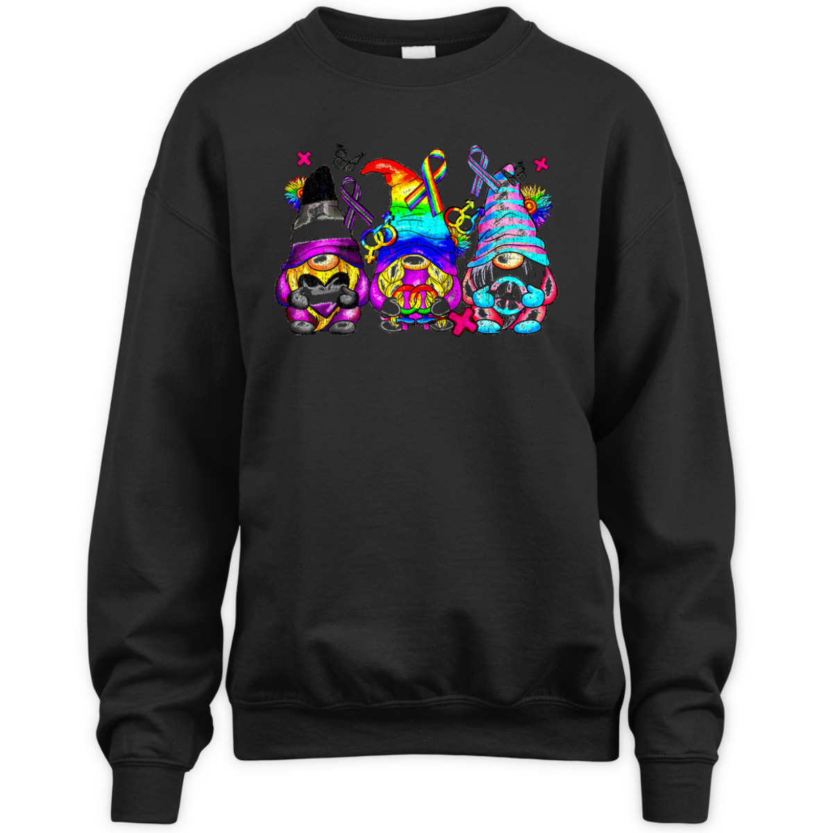Rainbow Gnomes LGBT Pride Gay Rainbow Pride Gnomes Equality T-Shirt