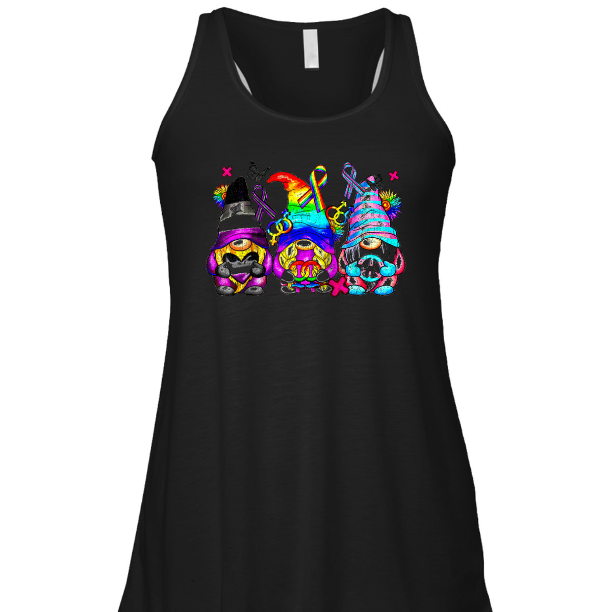 Rainbow Gnomes LGBT Pride Gay Rainbow Pride Gnomes Equality T-Shirt