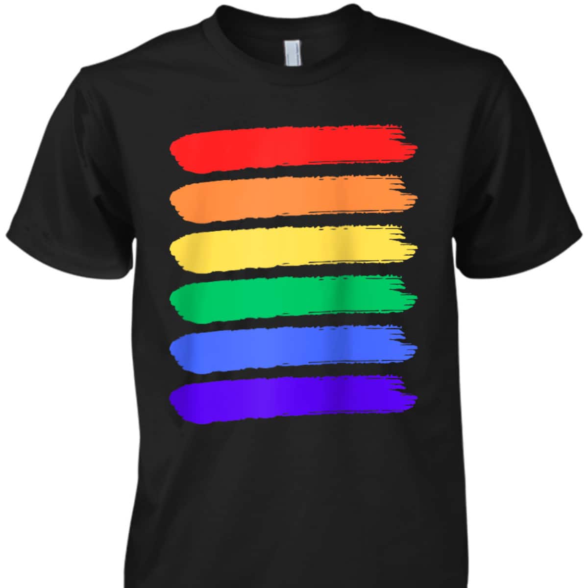 Pride Support LGBT Flag Rainbow Equality Proud Ally T-Shirt