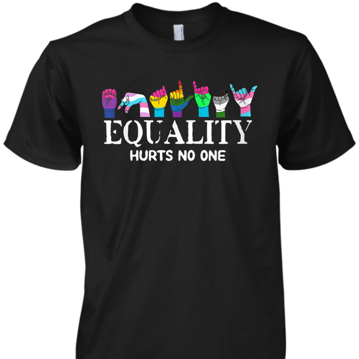 Womens Equality Hurts No One LGBT T-Shirt