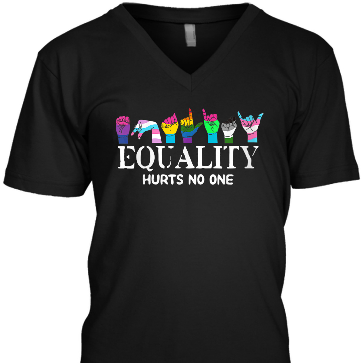 Womens Equality Hurts No One LGBT T-Shirt