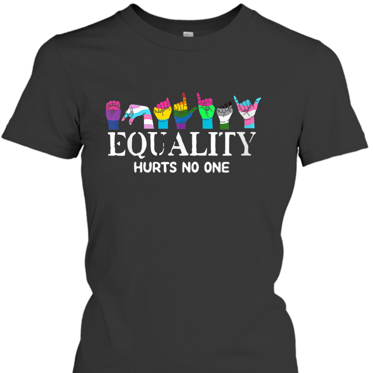 Womens Equality Hurts No One LGBT T-Shirt