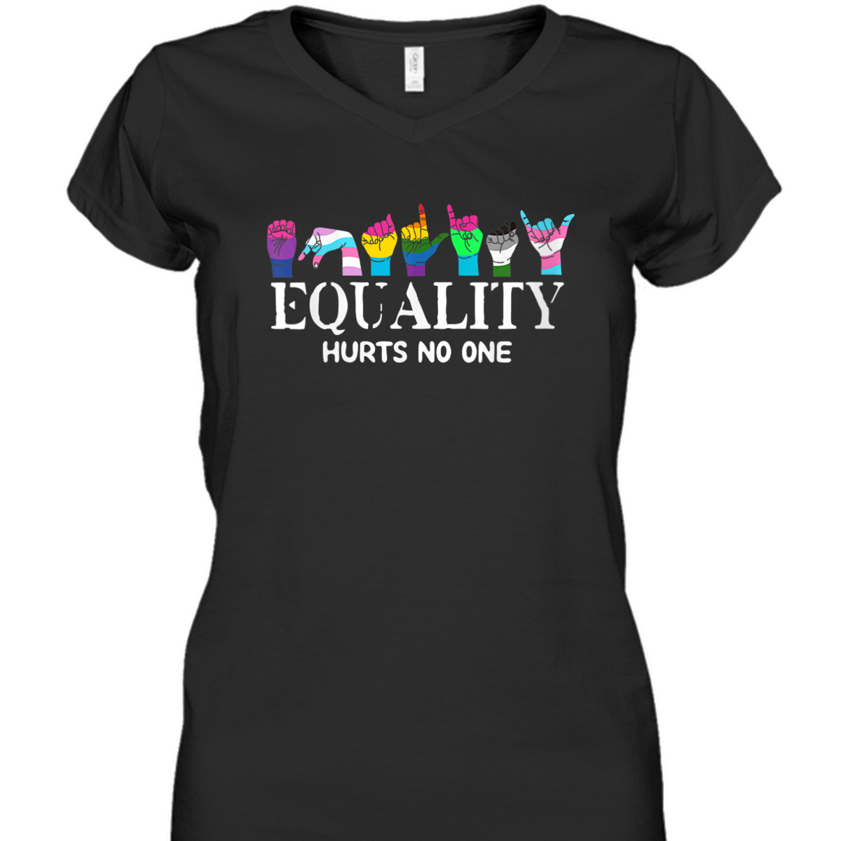 Womens Equality Hurts No One LGBT T-Shirt