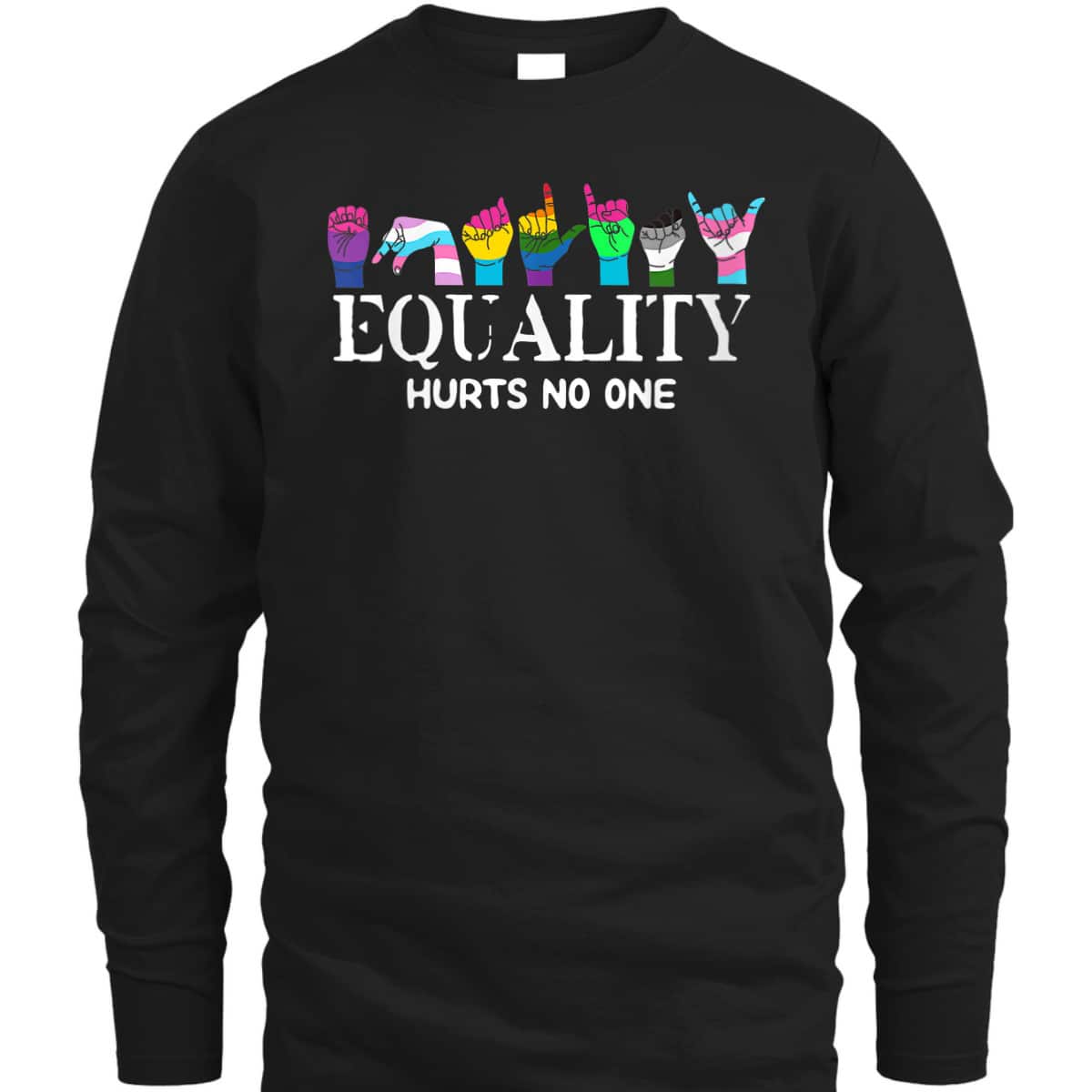 Womens Equality Hurts No One LGBT T-Shirt